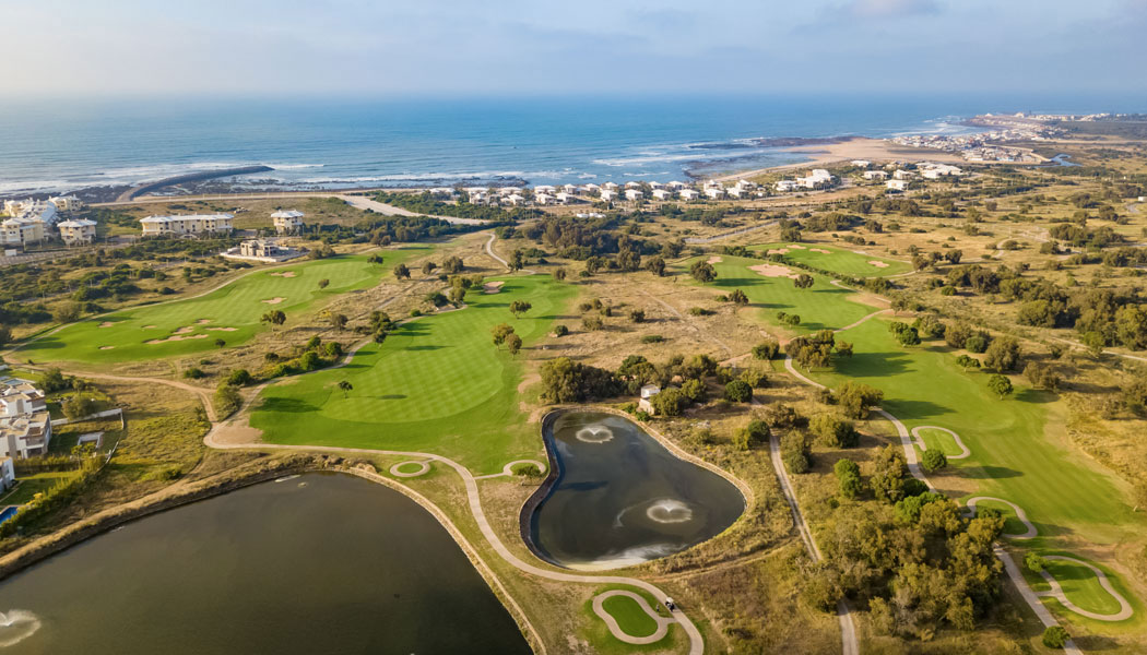 Vue du Bahia Golf Beach à Bouznika